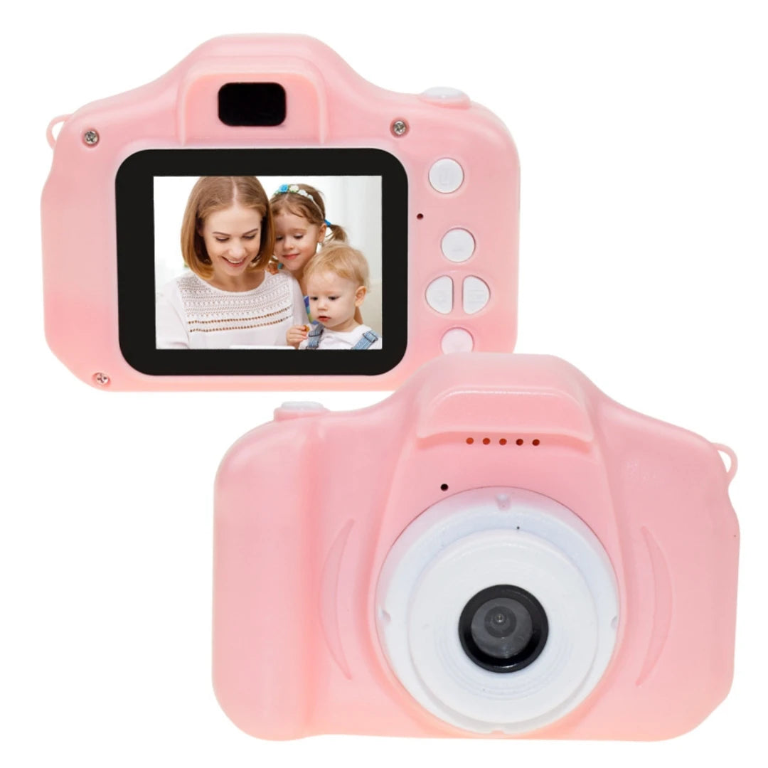 Câmera Digital Mini X2 para Crianças - Pode Tirar Fotos e Vídeos - Brinquedo Tipo SLR Pequeno